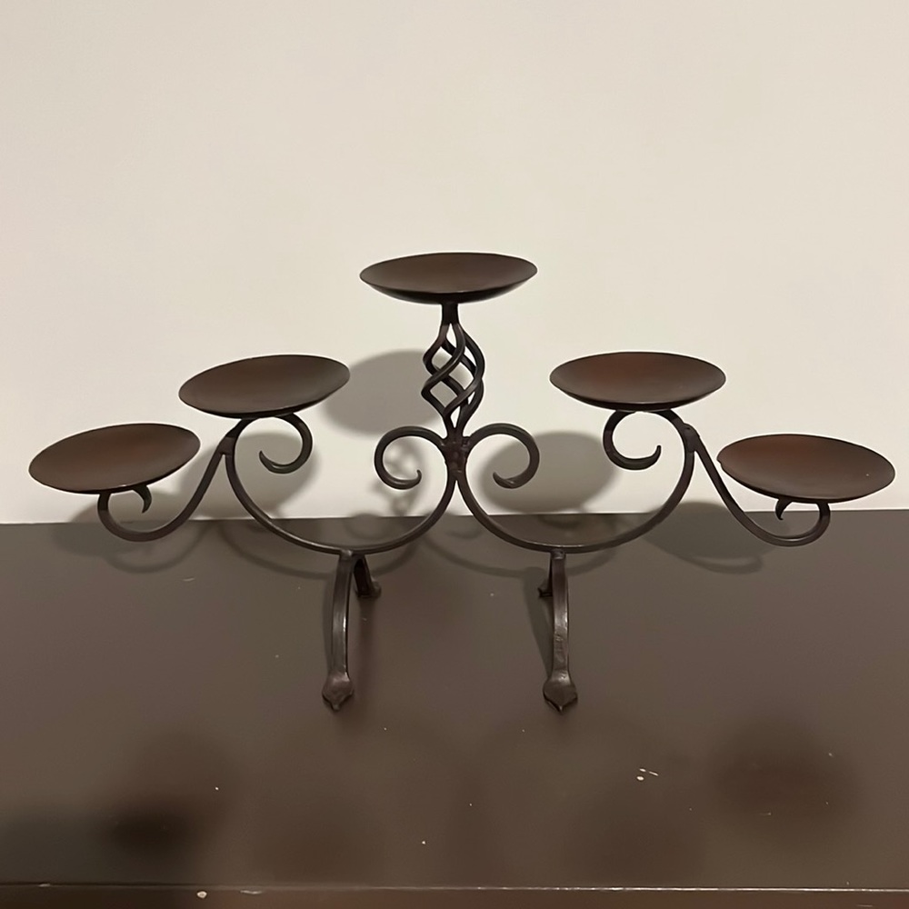 Metal Candle Holder